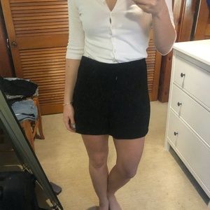 BCBGeneration Black Dress Shorts (size 8)